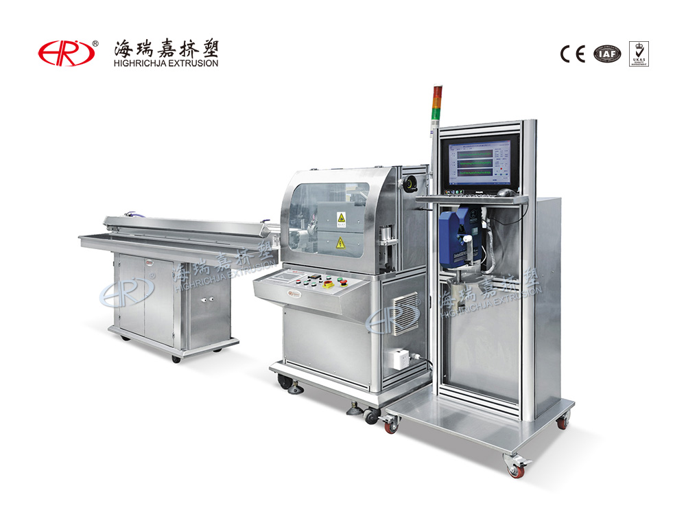 帶閉環測徑功能牽引切斷機