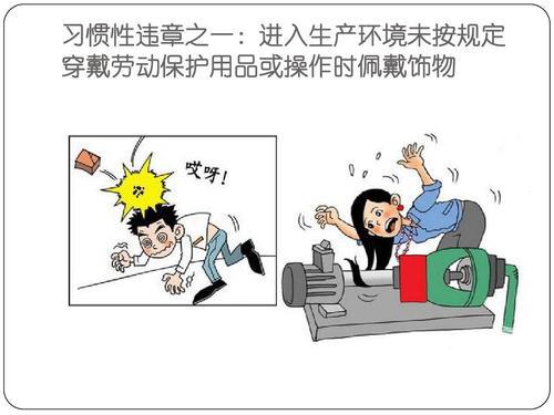 違章操作危險(xiǎn)多，勞動保護(hù)用品不可少